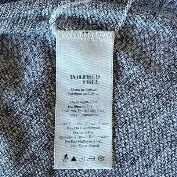 WILFRED FREE MARLED HEATHER GREY DRESS - Picture 5 of 6